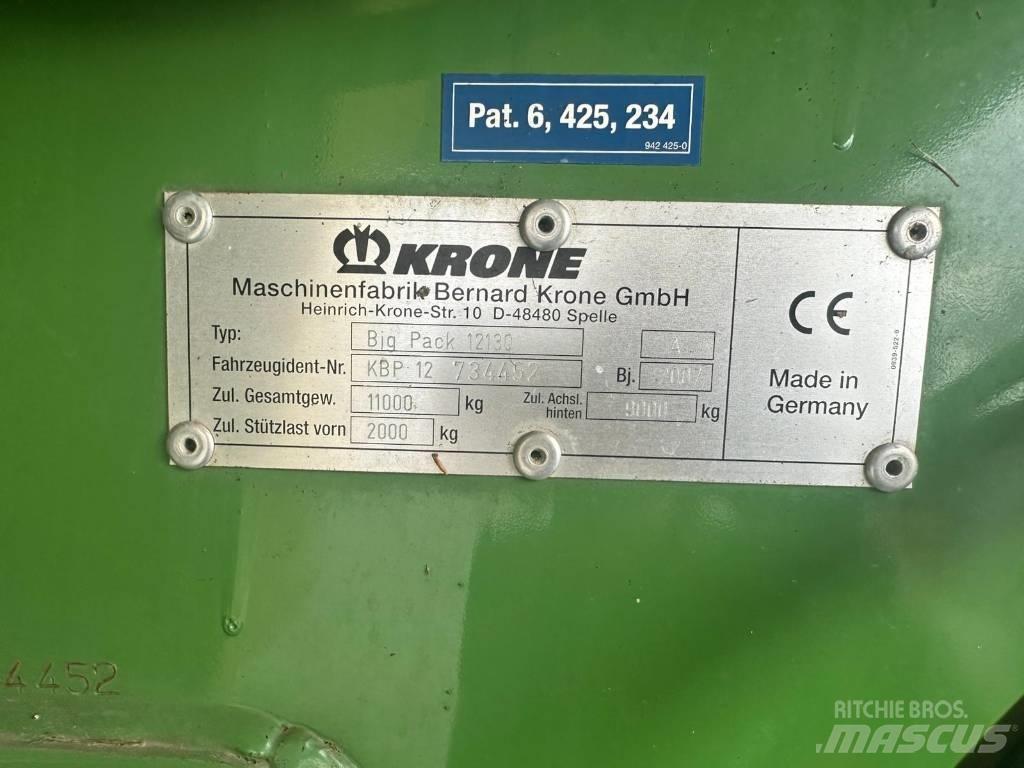 Krone Big Pack 12130 Quaderpressen