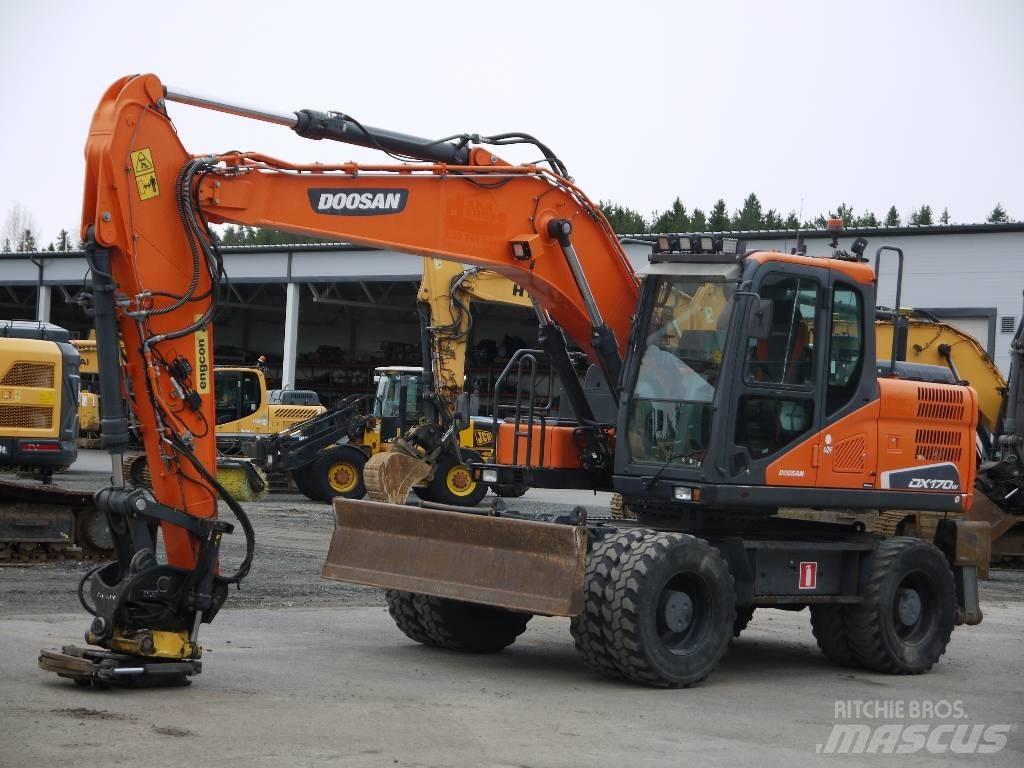 Doosan DX 170 W-5 Mobilbagger
