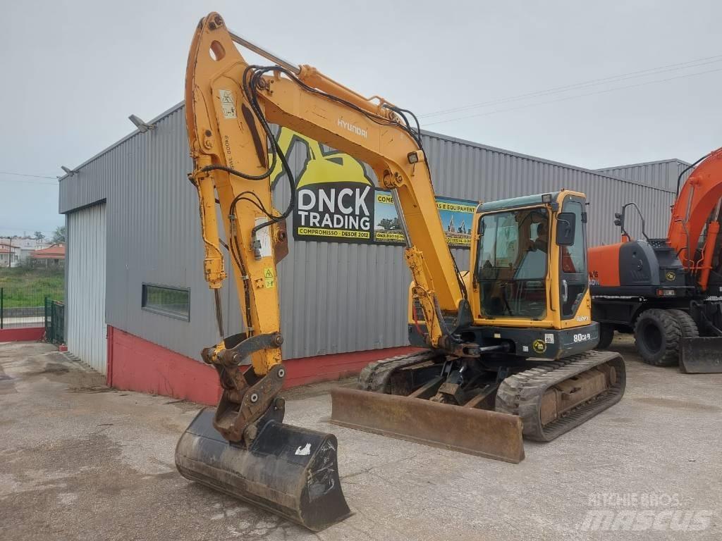 Hyundai R 80 CR Midibagger  7t - 12t