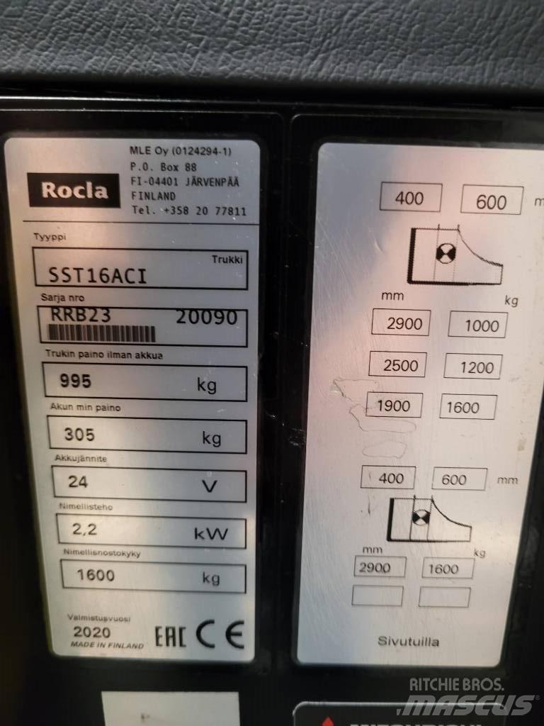 Rocla SST16 ACI Selbstfahrstapler