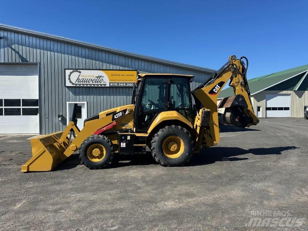 CAT 420 F Baggerlader