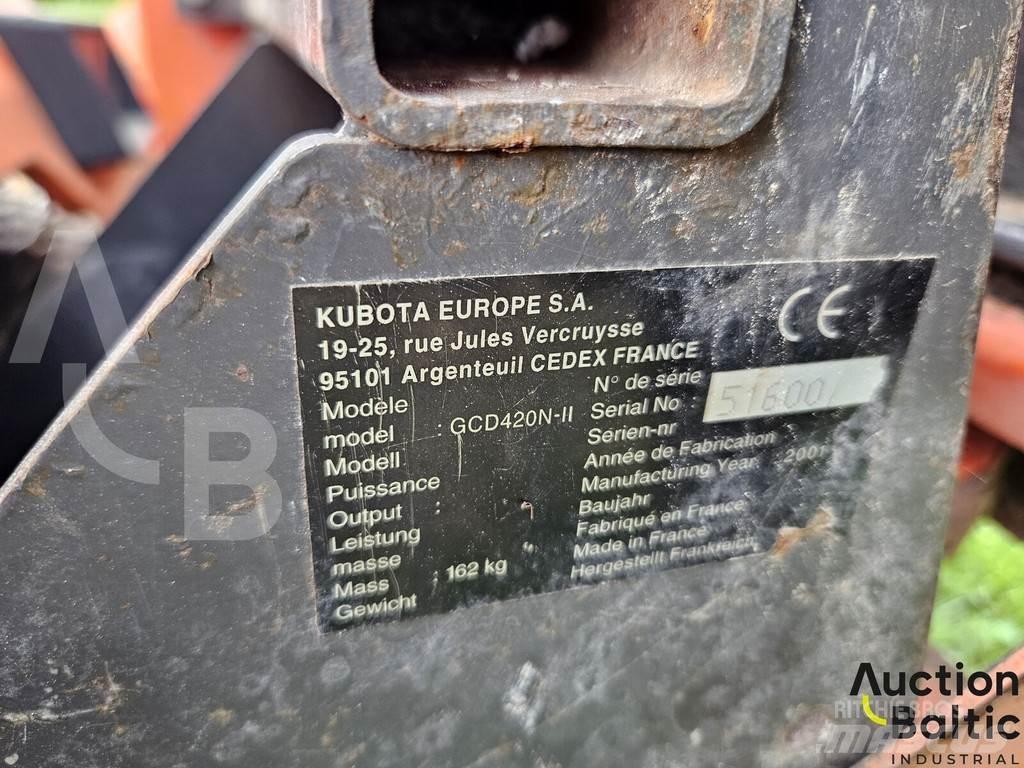 Kubota GCD420N-II Reitermäher
