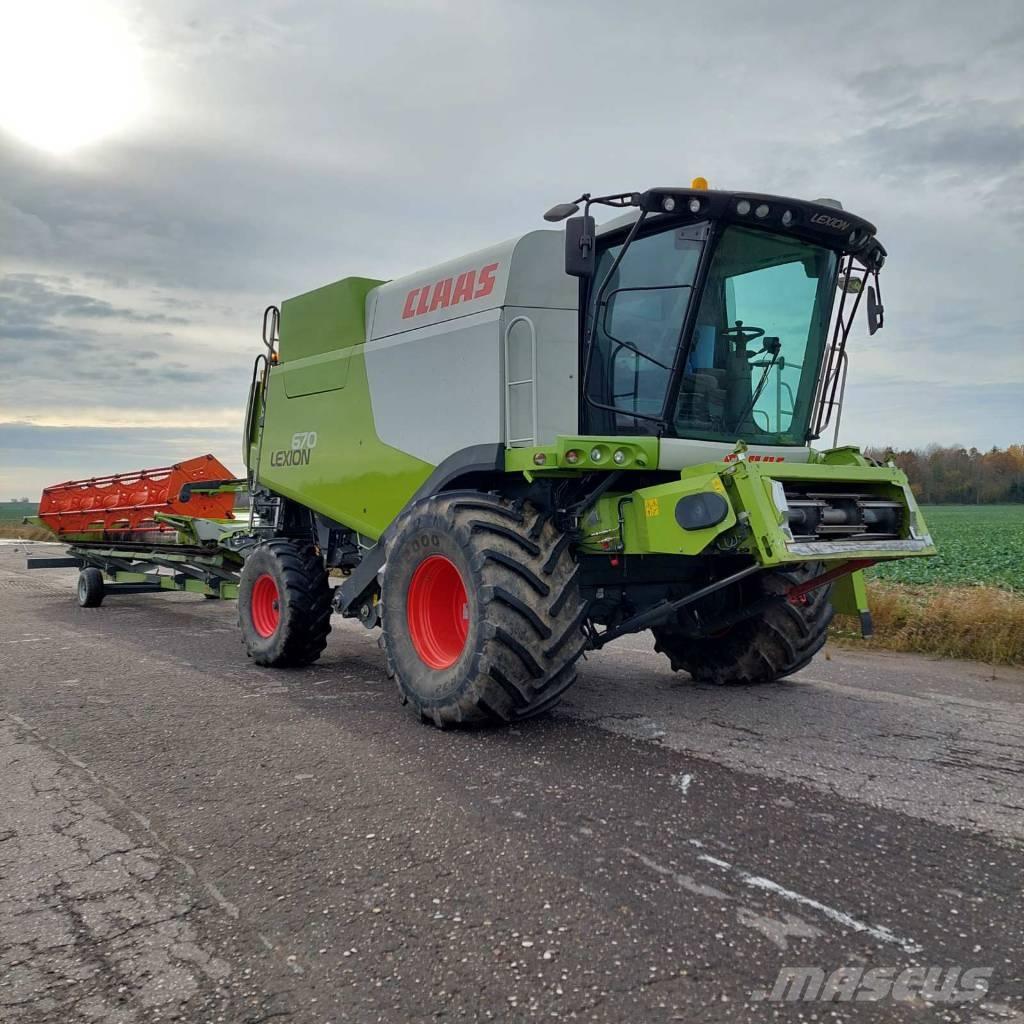 CLAAS Lexion 670 Mähdrescher