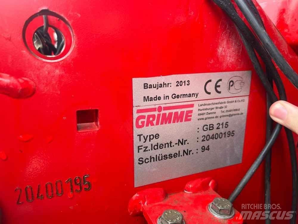 Grimme GB 215 Kartoffellegemaschinen