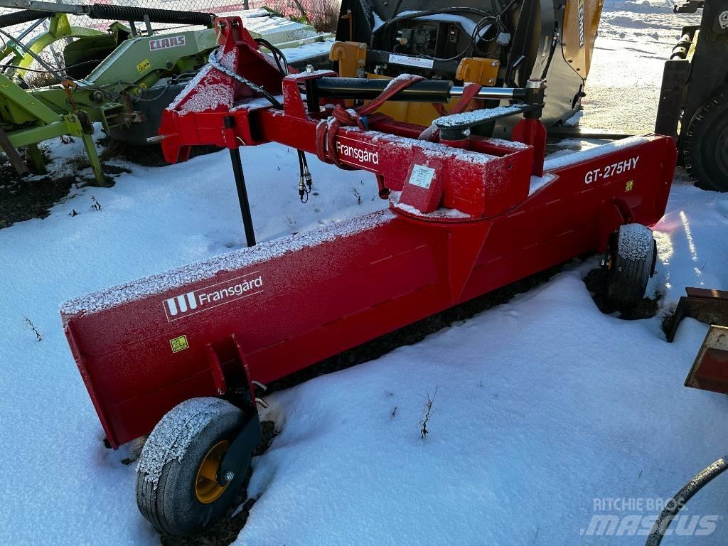 Fransgård GT 275 HY Schneeschilde und -pflüge
