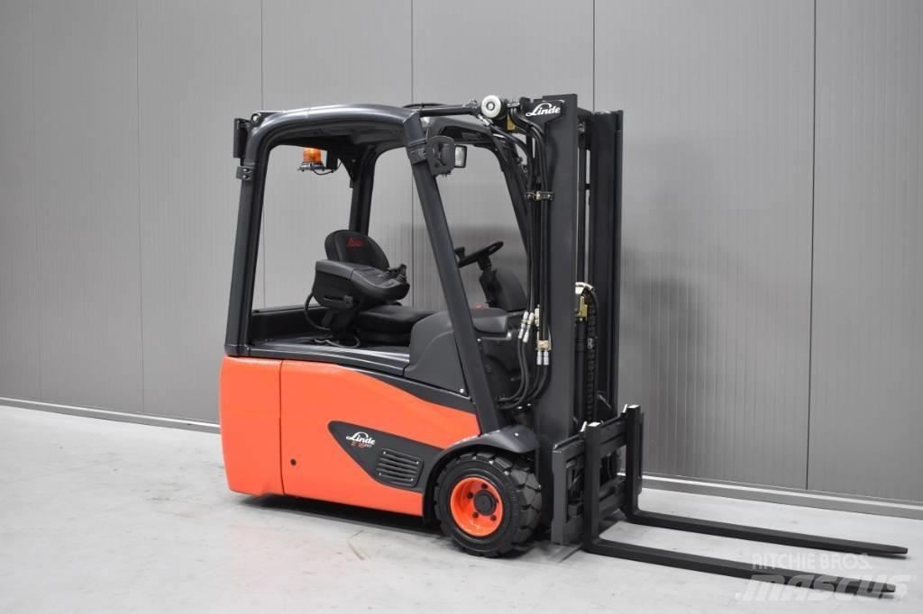 Linde E 18 - 02 Elektrostapler