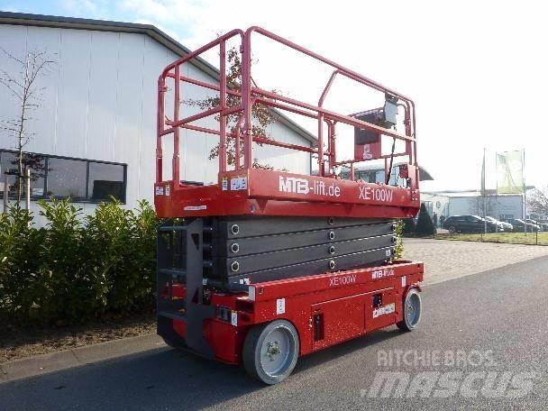MTB - Mantall XE100W Scheren-Arbeitsbühnen