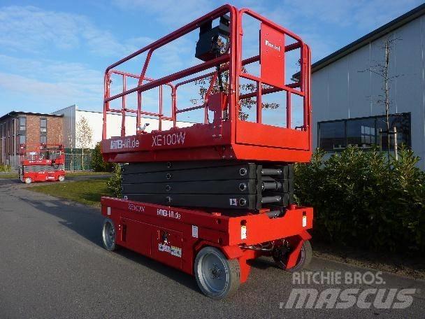 MTB - Mantall XE100W Scheren-Arbeitsbühnen