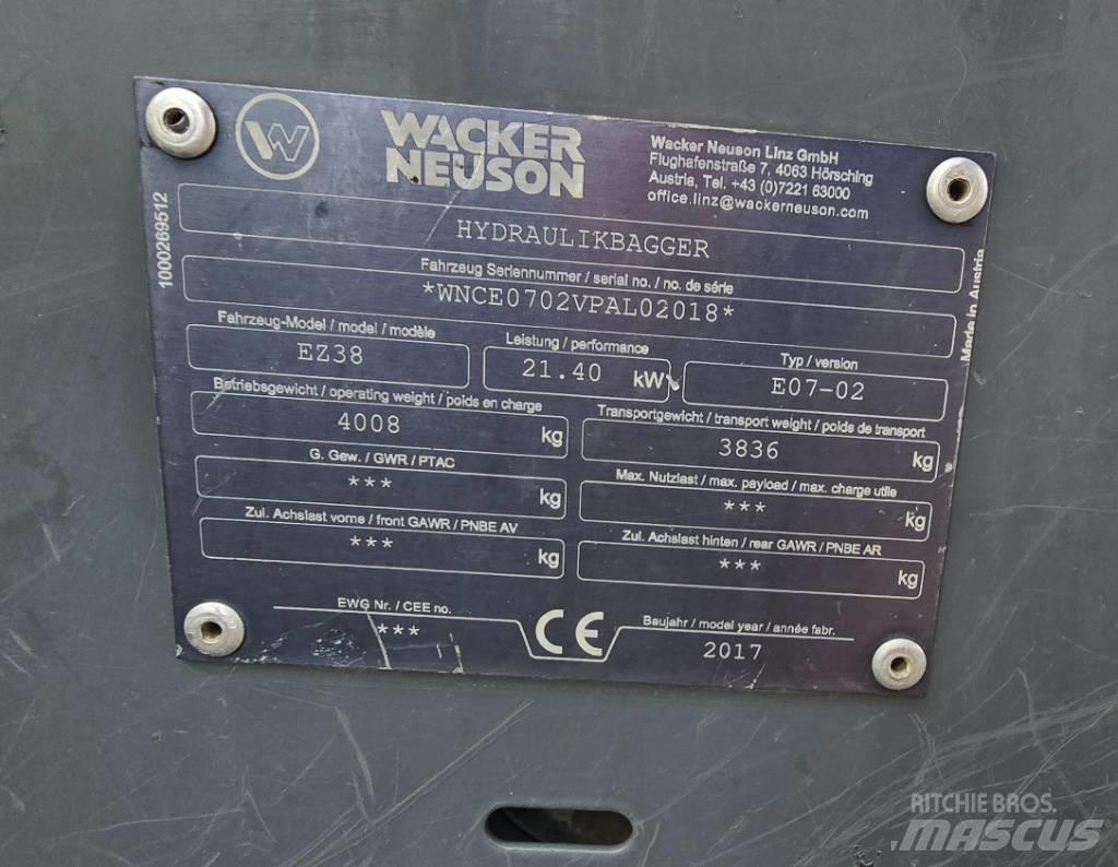 Wacker Neuson EZ 38 Minibagger < 7t