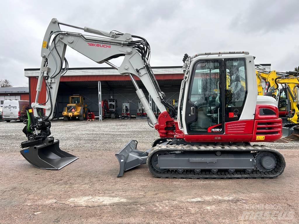 Takeuchi TB290 Midibagger  7t - 12t