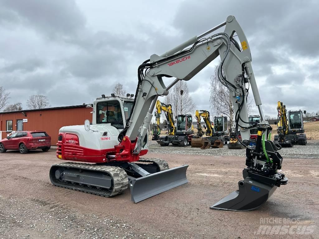Takeuchi TB290 Midibagger  7t - 12t