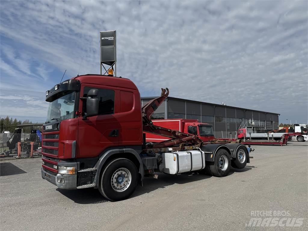 Scania R144 6X2 Abrollkipper