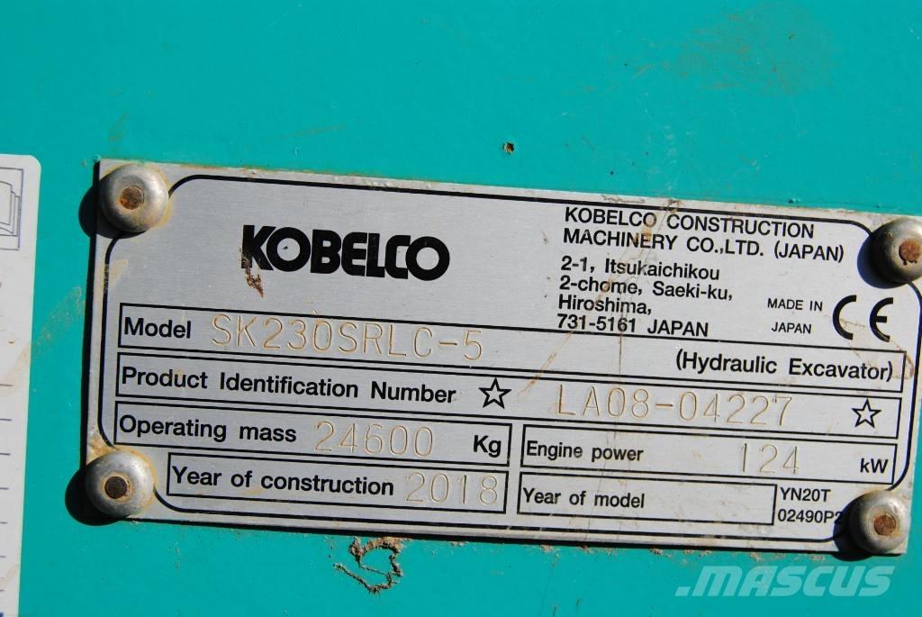 Kobelco SK230SRLC-5 Raupenbagger