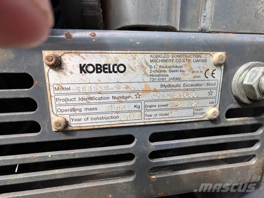 Kobelco SK35SR-5 Minibagger < 7t