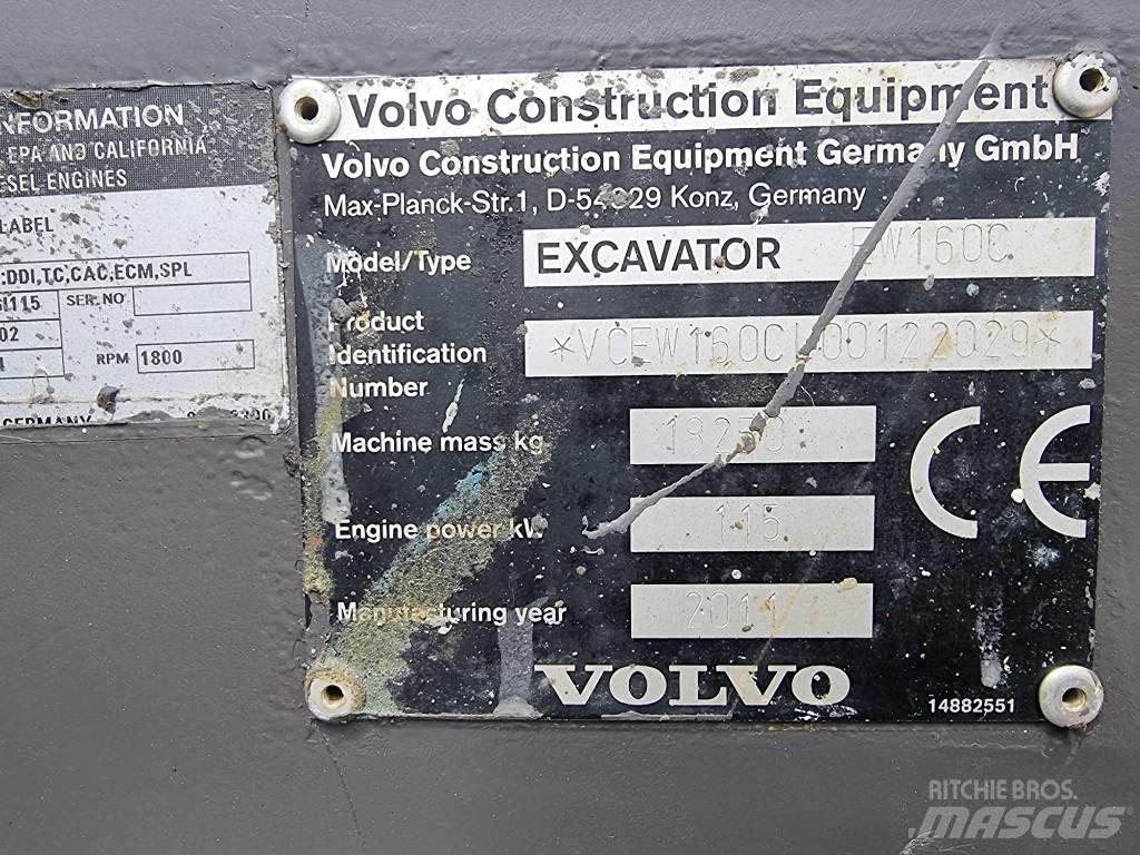 Volvo EW 160 C Materialumschlag