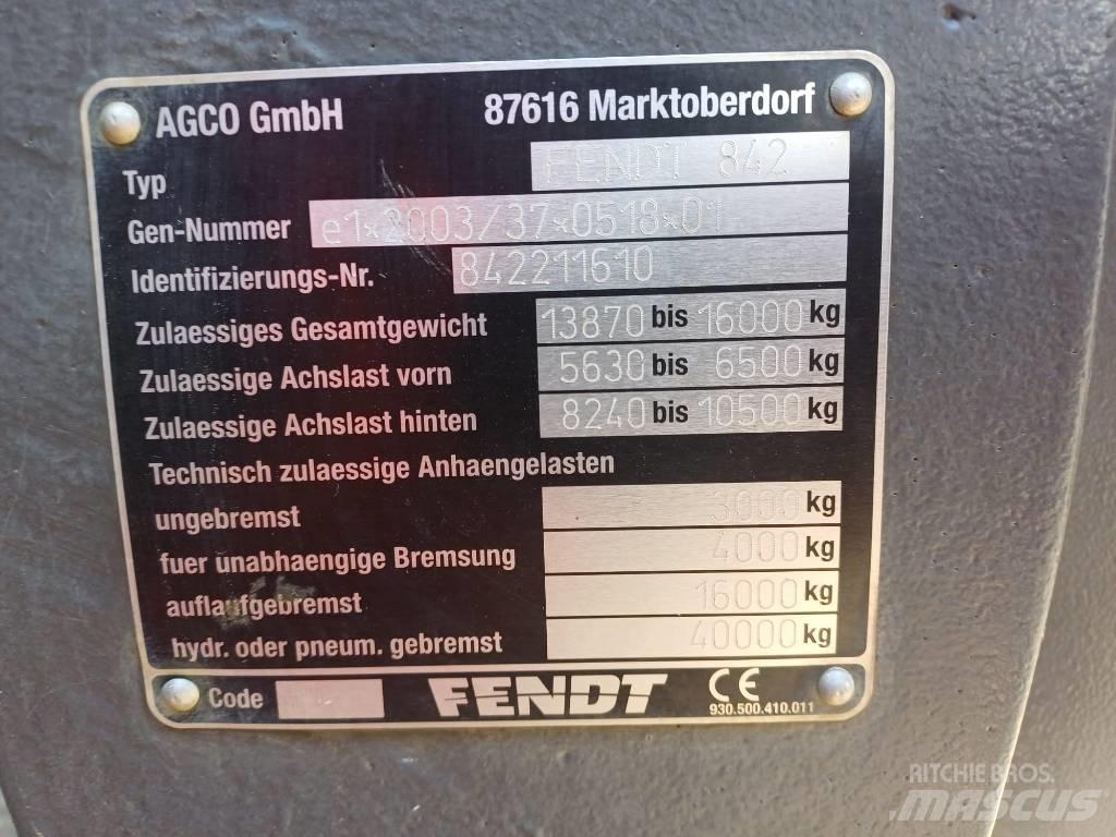 Fendt 828 S4 Traktoren