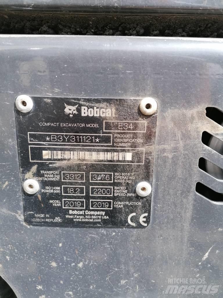 Bobcat E34 Minibagger < 7t