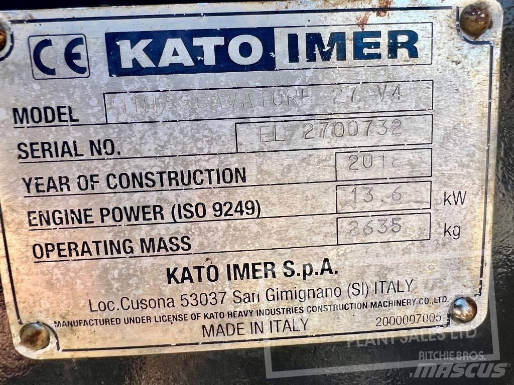 Kato HD27V4 Minibagger < 7t