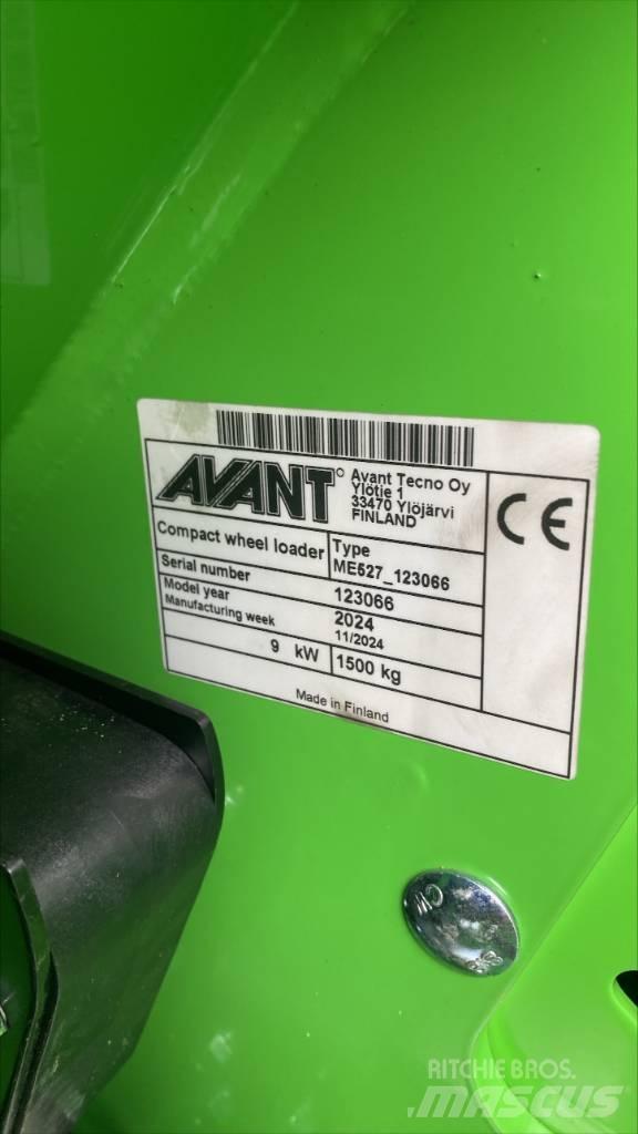 Avant E527 Minilader