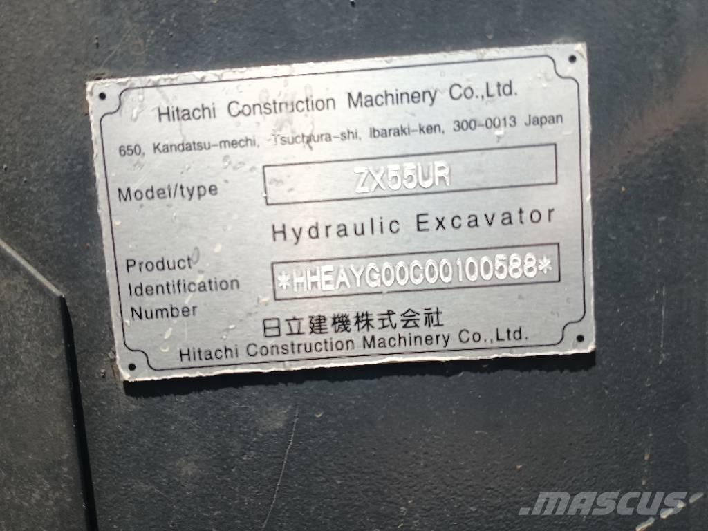 Hitachi 55 Minibagger < 7t