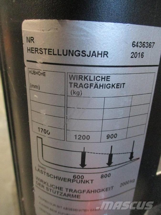 BT SWE 200D Deichselstapler