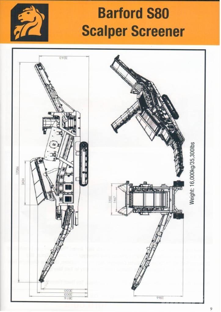 Barford S80 Sieb- und Brechanlagen