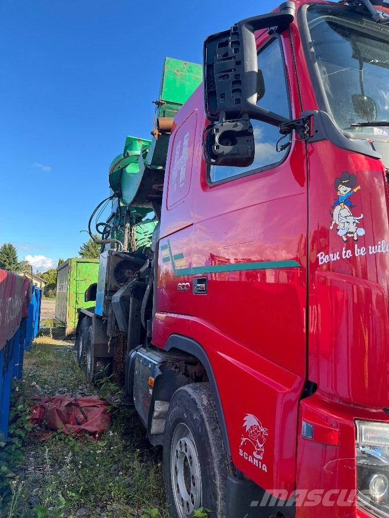 Volvo FH 16 610 Holzspalter