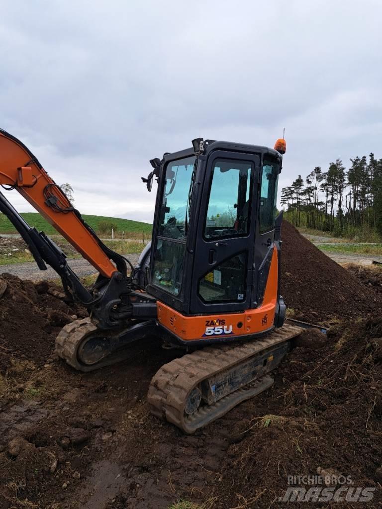 Hitachi ZX55US-6 CLR Minibagger < 7t