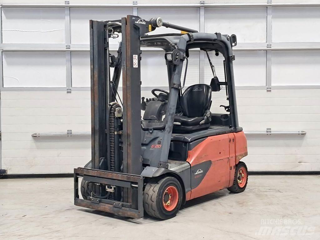 Linde E20PL-02 Elektrostapler