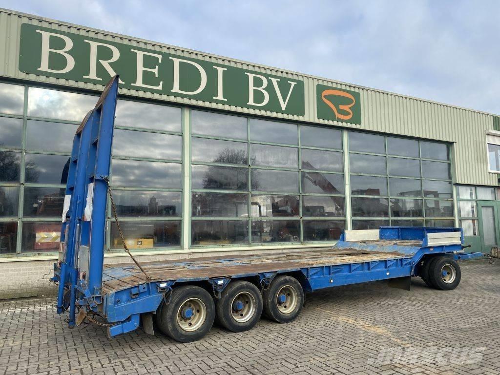  Dieplader 4 assen Tieflader