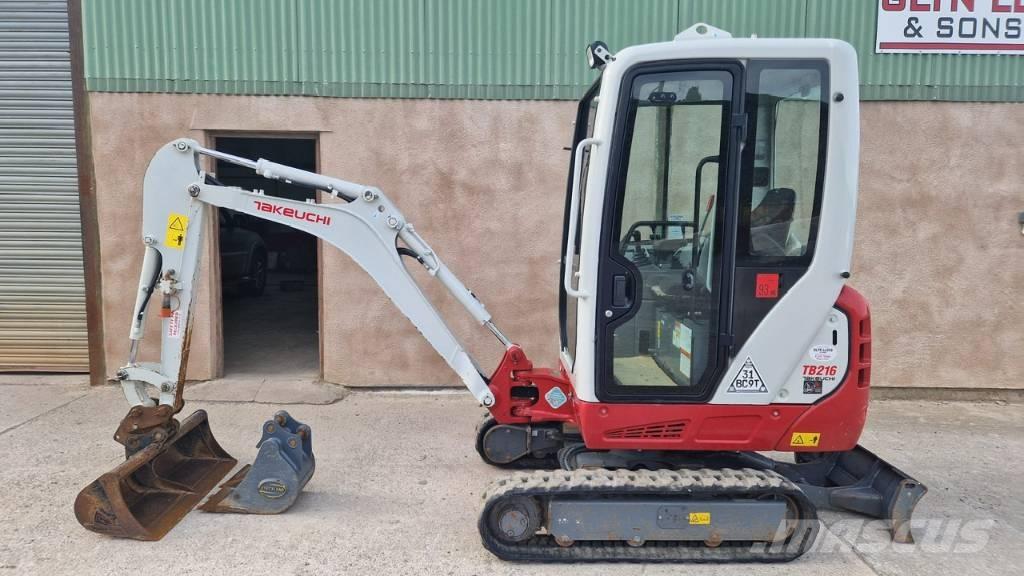 Takeuchi TB 216 A Minibagger < 7t