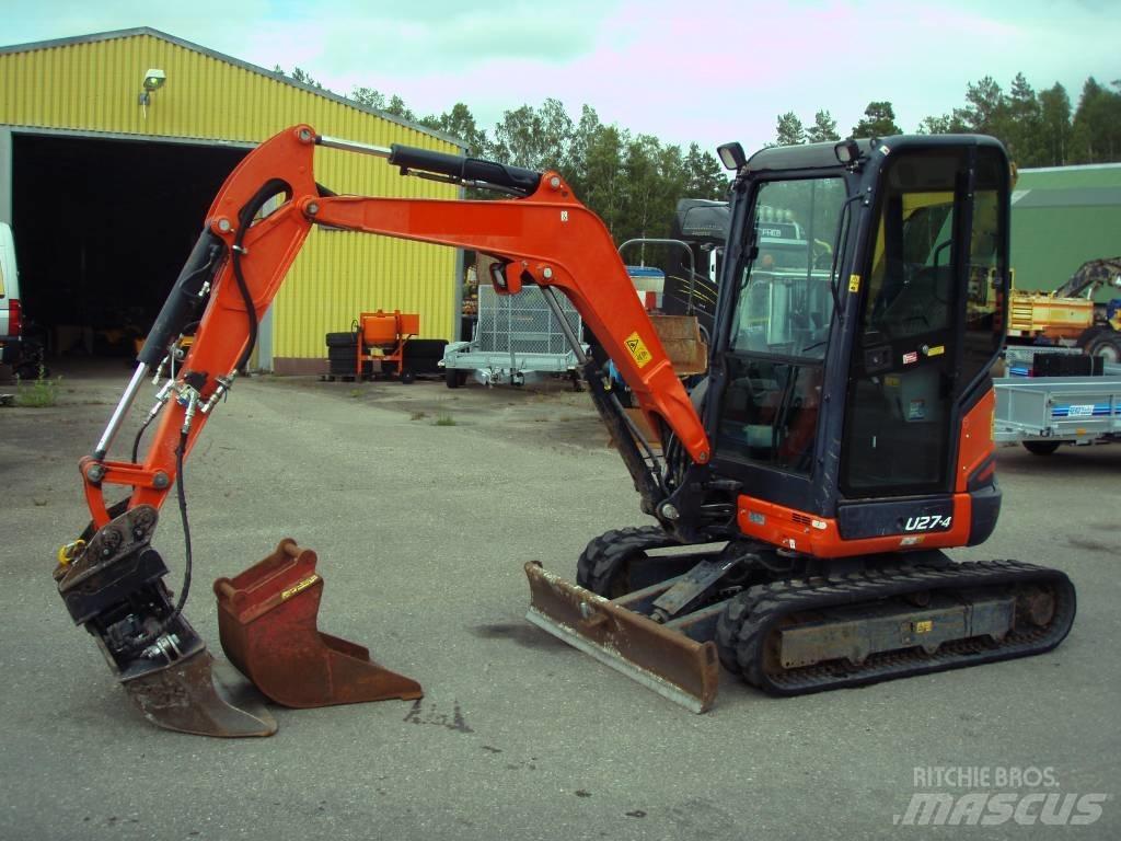 Kubota U 27-4 Minibagger < 7t