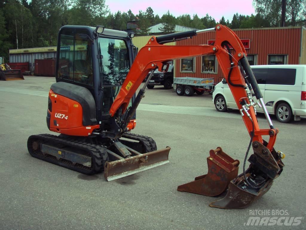 Kubota U 27-4 Minibagger < 7t