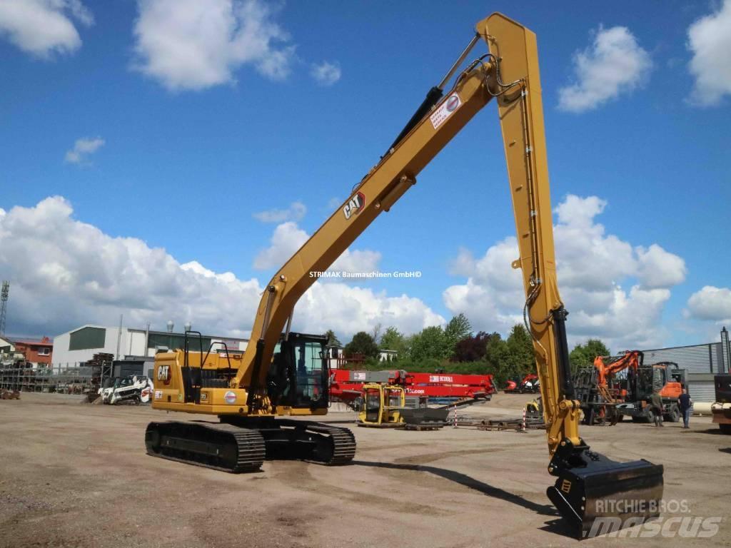 CAT 323 LR Long Reach Bagger