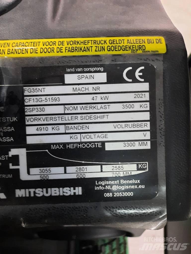 Mitsubishi FG35NT Gasstapler