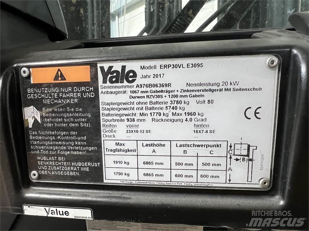 Yale ERP30VL Elektrostapler
