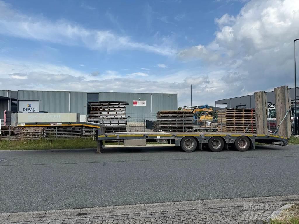 MAX Trailer 3 axle Tieflader-Auflieger
