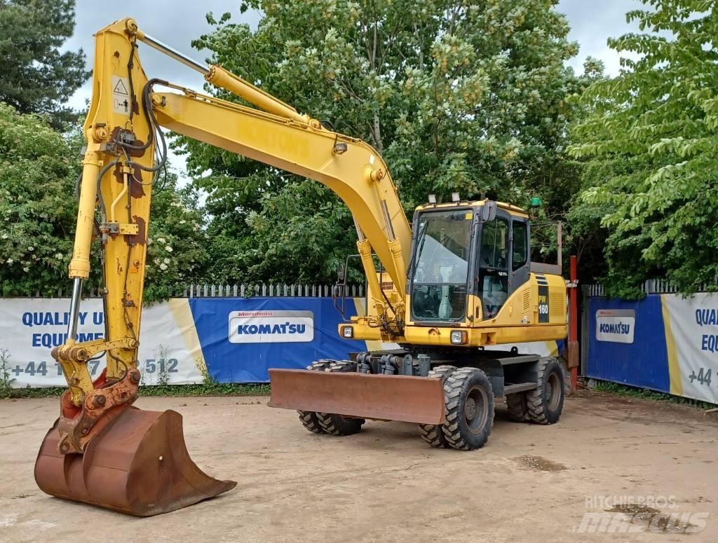 Komatsu PW 160-7 Mobilbagger