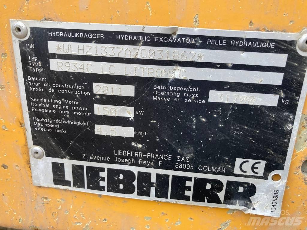 Liebherr R 934 C Raupenbagger