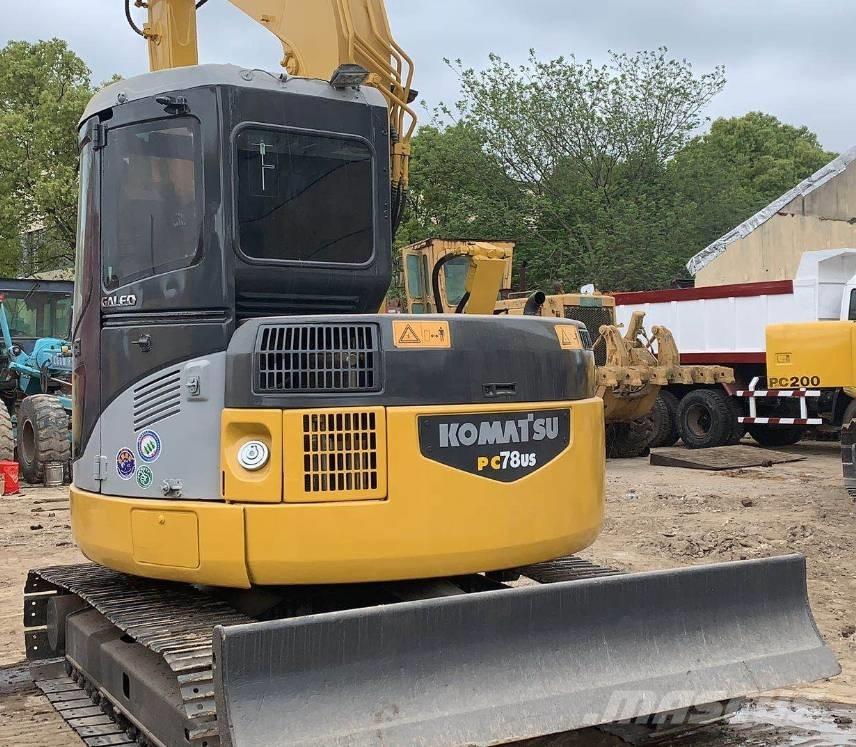 Komatsu pc78us Midibagger  7t - 12t