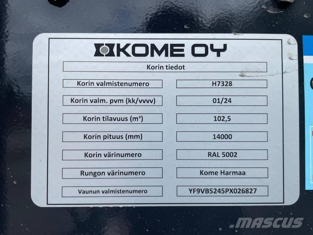 Kome BMPV-5i Kleinholzanhänger