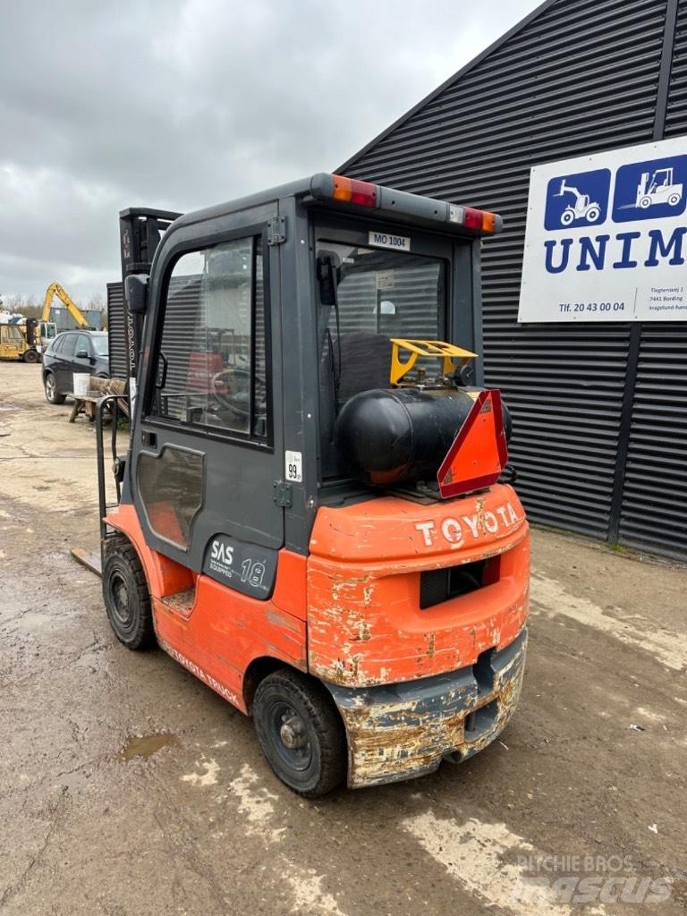 Toyota FG18 Gasstapler