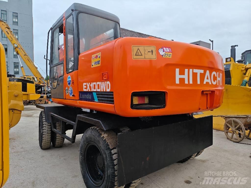 Hitachi EX 100 W D Mobilbagger