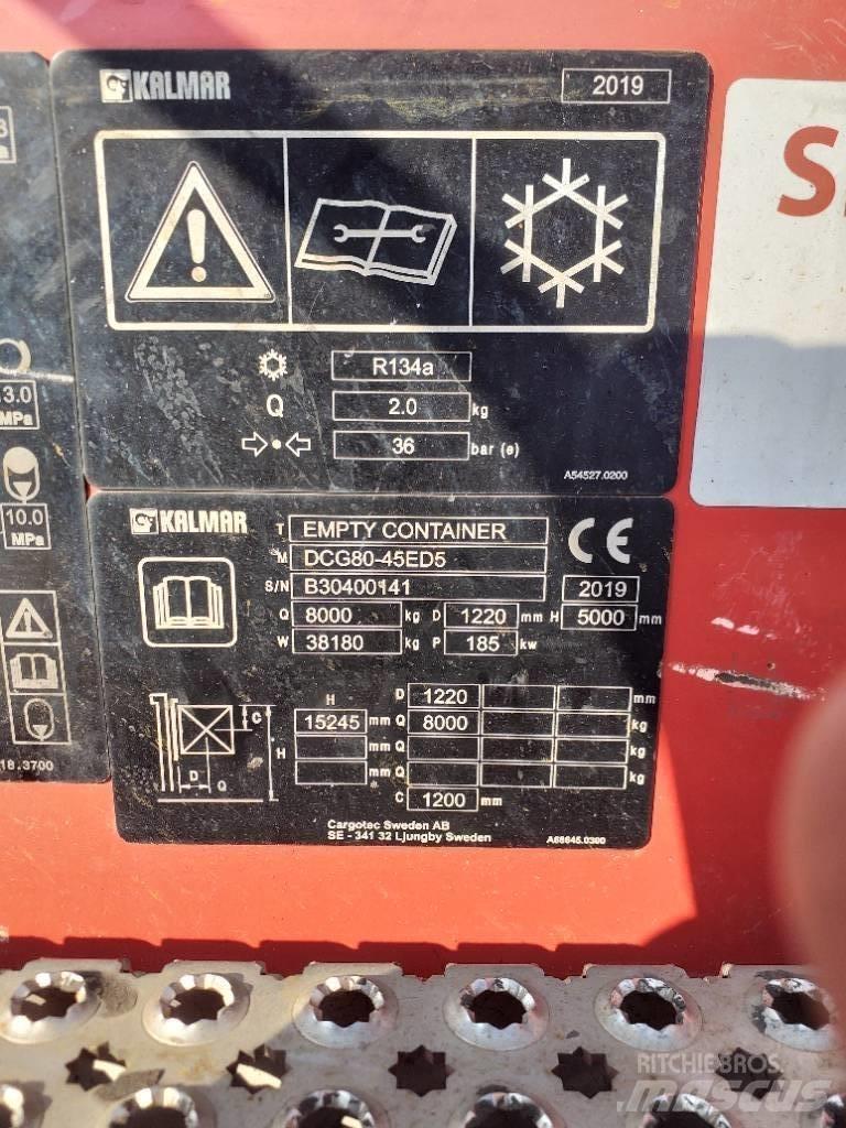 Kalmar DCG80-45ED5 Containerstapler
