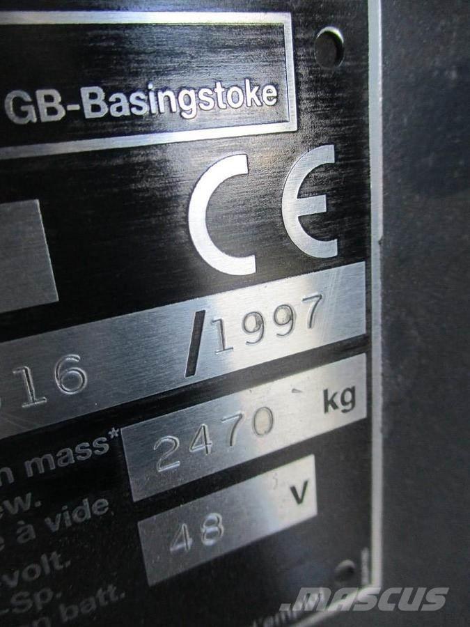 Linde E 16C Elektrostapler