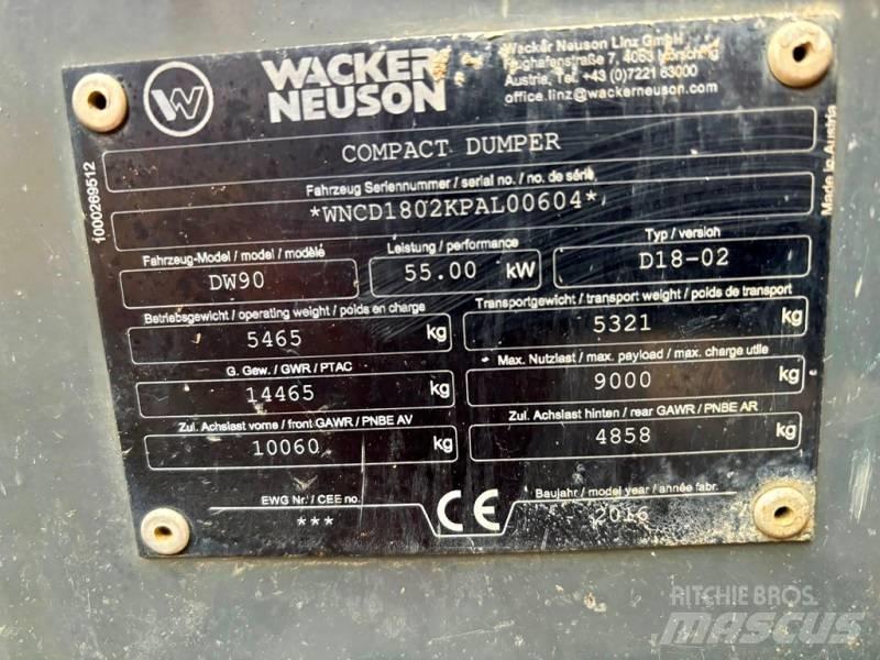 Wacker Neuson DW 90 Minidumper