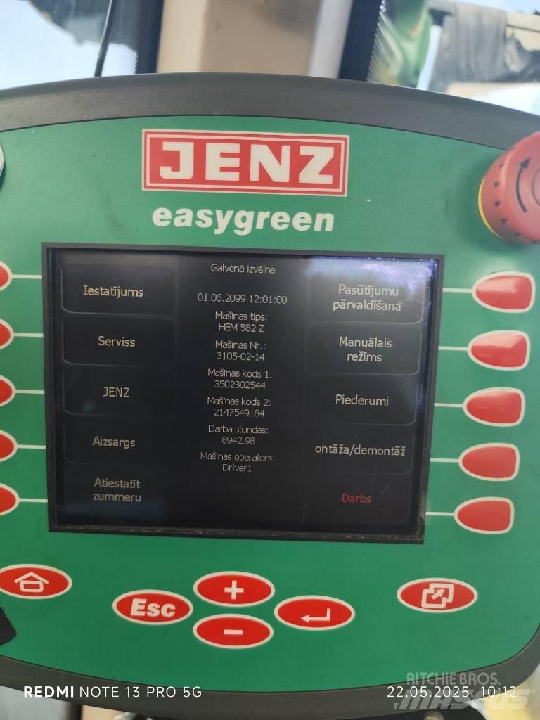 JENZ HEM 582 Z Holzhäcksler