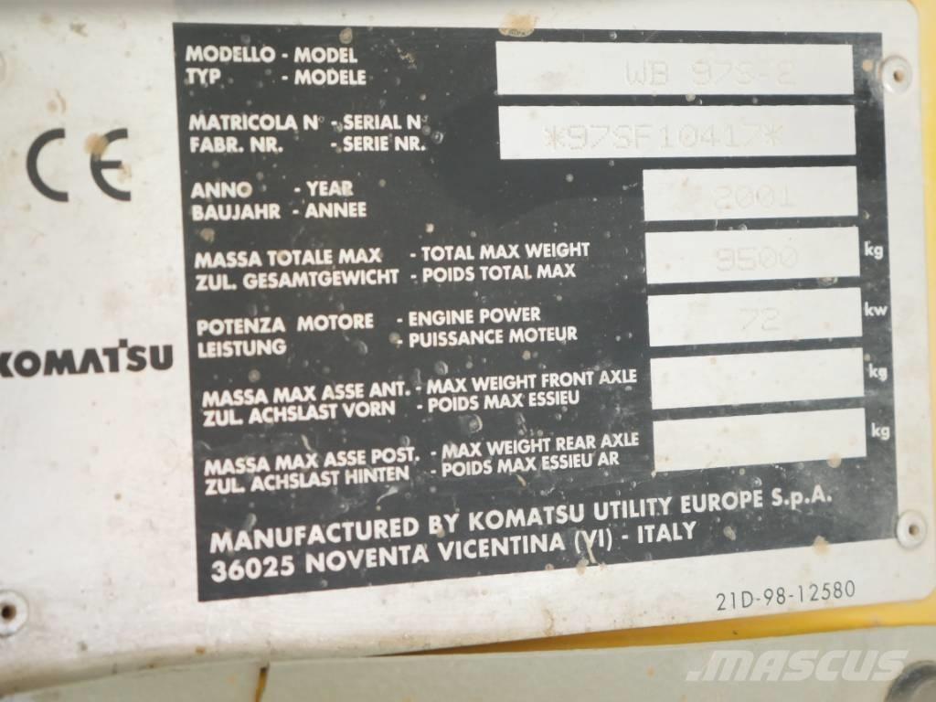 Komatsu WB 97 S-2 Baggerlader