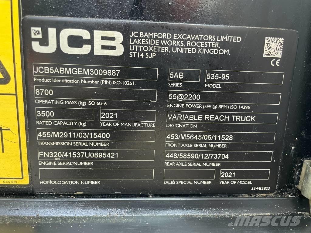 JCB 535-95 Teleskoplader