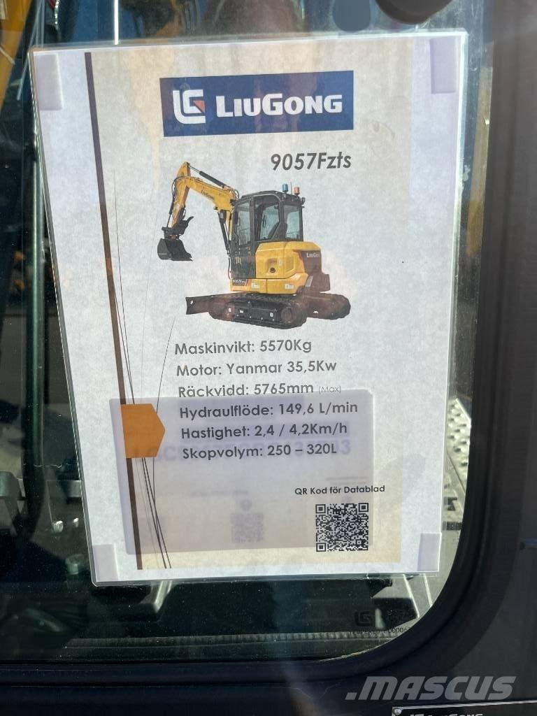 LiuGong 9057 FZTS Minibagger < 7t
